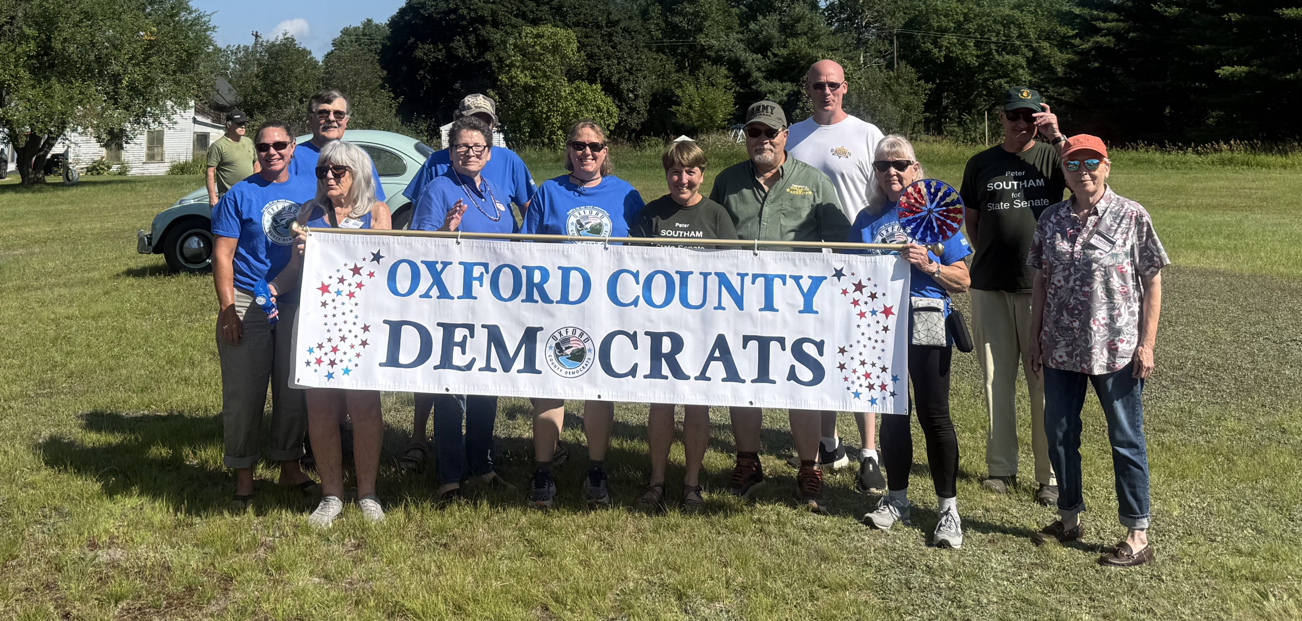 Democrats participate in the Andover Old Home Days